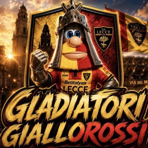 ⚔️ GLADIATORI GIALLOROSSI ⚔️ Il cuore pulsante della passione leccese Non è solo calcio. Non è solo una squadra. È orgoglio, battaglia, appartenenza. Gladiatori Giallorossi nasce per tutti quei tifosi che vivono il Lecce con il cuore in gola, che cantano fino all’ultimo minuto e che trasformano ogni partita in una guerra da combattere insieme. Qui troverai: 🔥 News e aggiornamenti sul Lecce ⚽ Analisi delle partite e pagelle senza filtri 🎤 Opinioni, curiosità e retroscena 🏟️ Atmosfera da stadio e voce della tifoseria 🟡🔴 Contenuti esclusivi dedicati ai veri gladiatori giallorossi Ogni articolo sarà scritto con passione, grinta e amore per questi colori. Perché il Lecce non si segue… Il Lecce si difende. Entra nell’arena. Vivi la battaglia. Diventa anche tu uno dei 🟡🔴 GLADIATORI GIALLOROSSI 🟡🔴